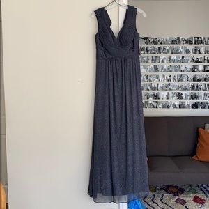Gunmetal Evening Gown